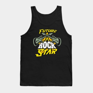 Future Rock Star Electric Guitar Guitarist Tank Top